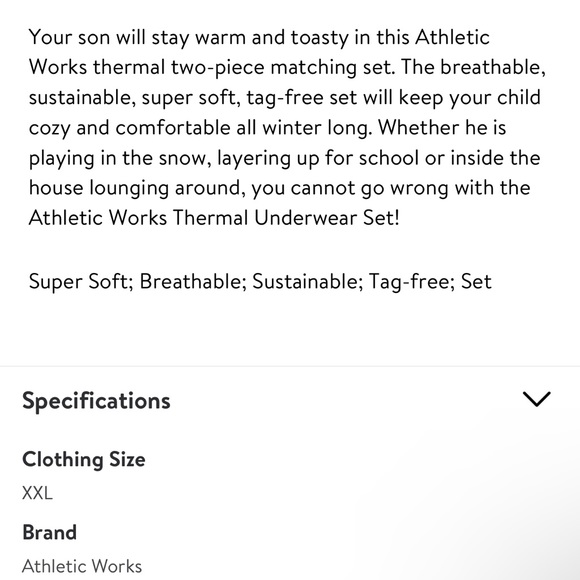 NEW ATLETIC WORKS BOYS THERMAL WAFFLE Pajama 3 sets XXl -18 - Picture 11 of 12